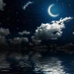 سقف کشسان طرح آُسمان شب