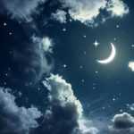 سقف کشسان طرح آُسمان شب