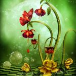 آسمان مجازی طرح گل