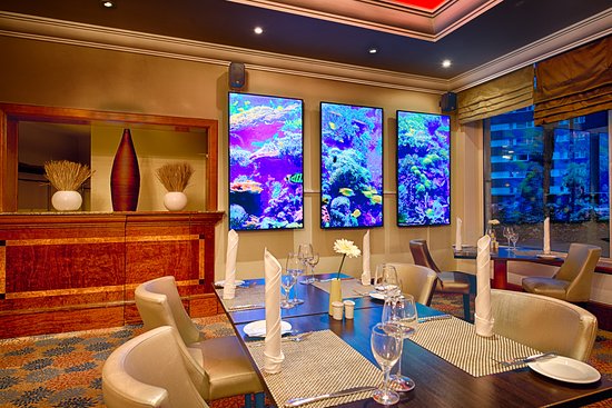 آسمان مجازی در رستوران